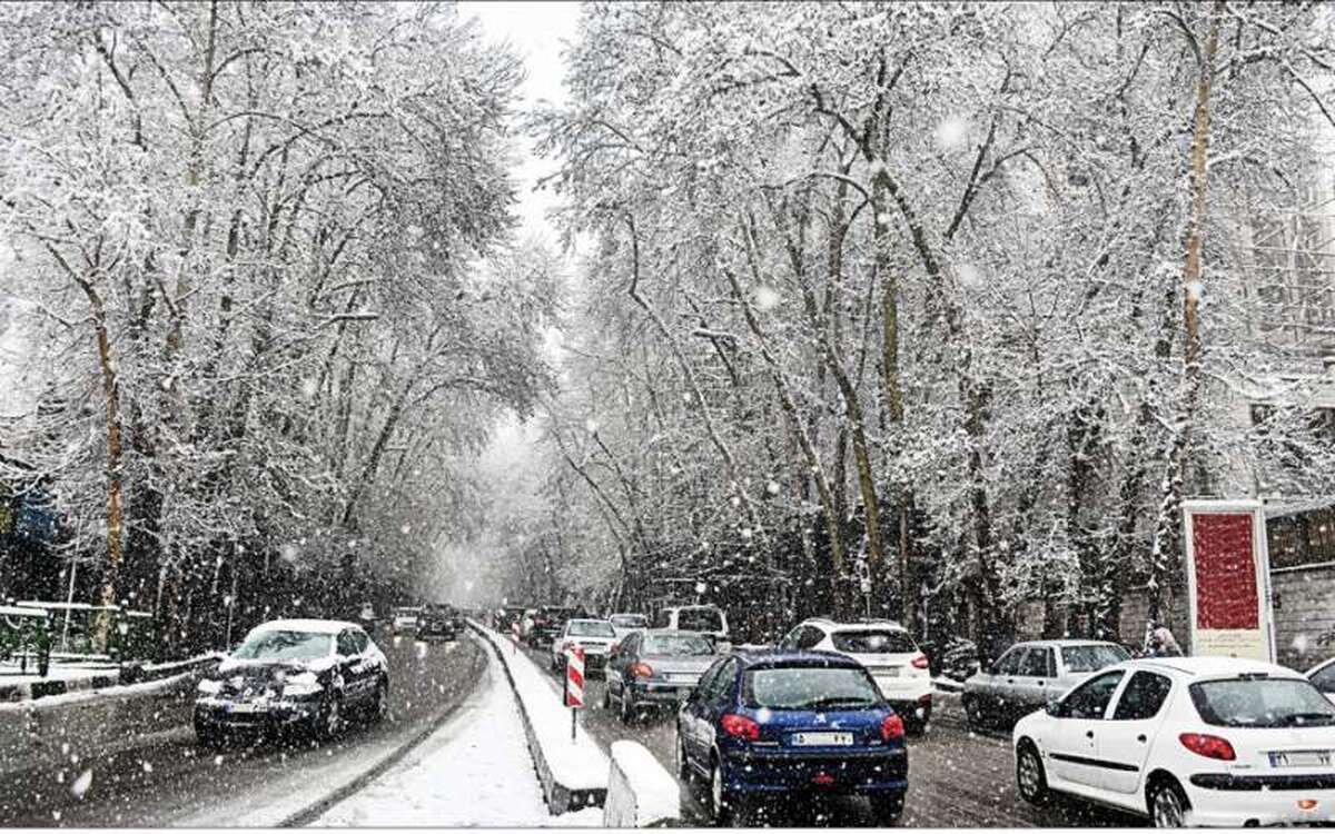 جزئیات بارش برف در تهران