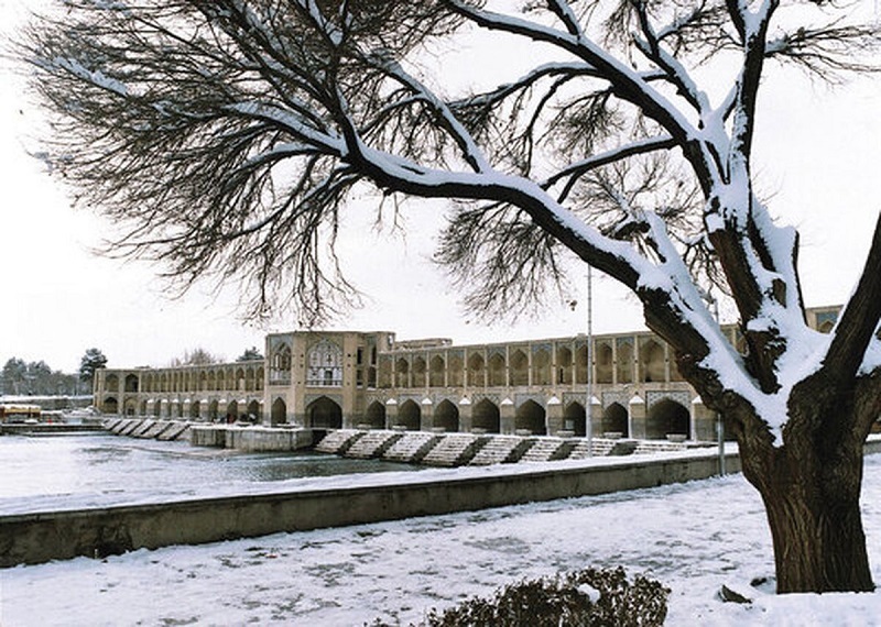 هشدار برف و سرما و یخبندان برای اصفهان