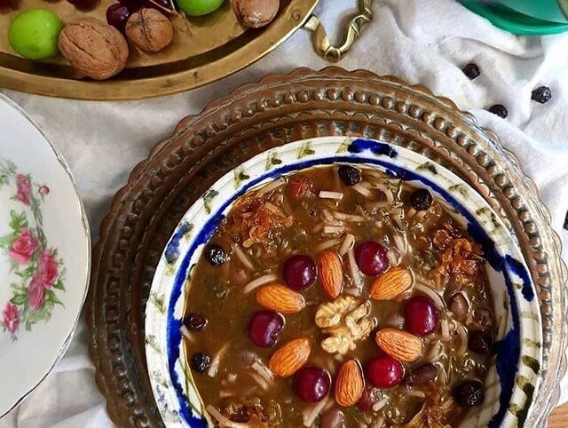 طرز تهیه آش میوه مجلسی+ عکس