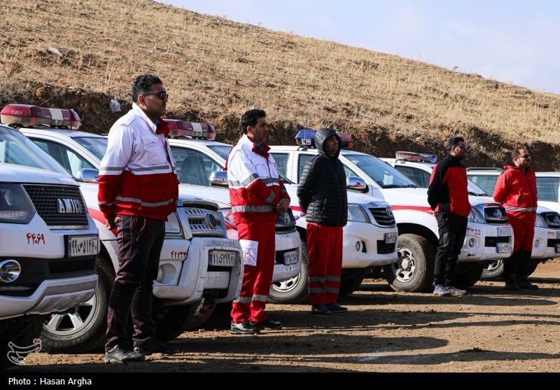 نیروهای عملیاتی هلال احمر به حالت آماده باش کامل درآ مدند